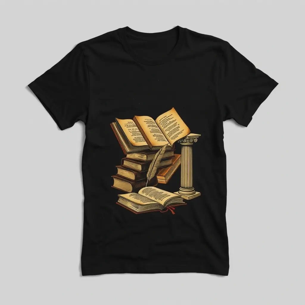 Dark Academia Scholar Tee