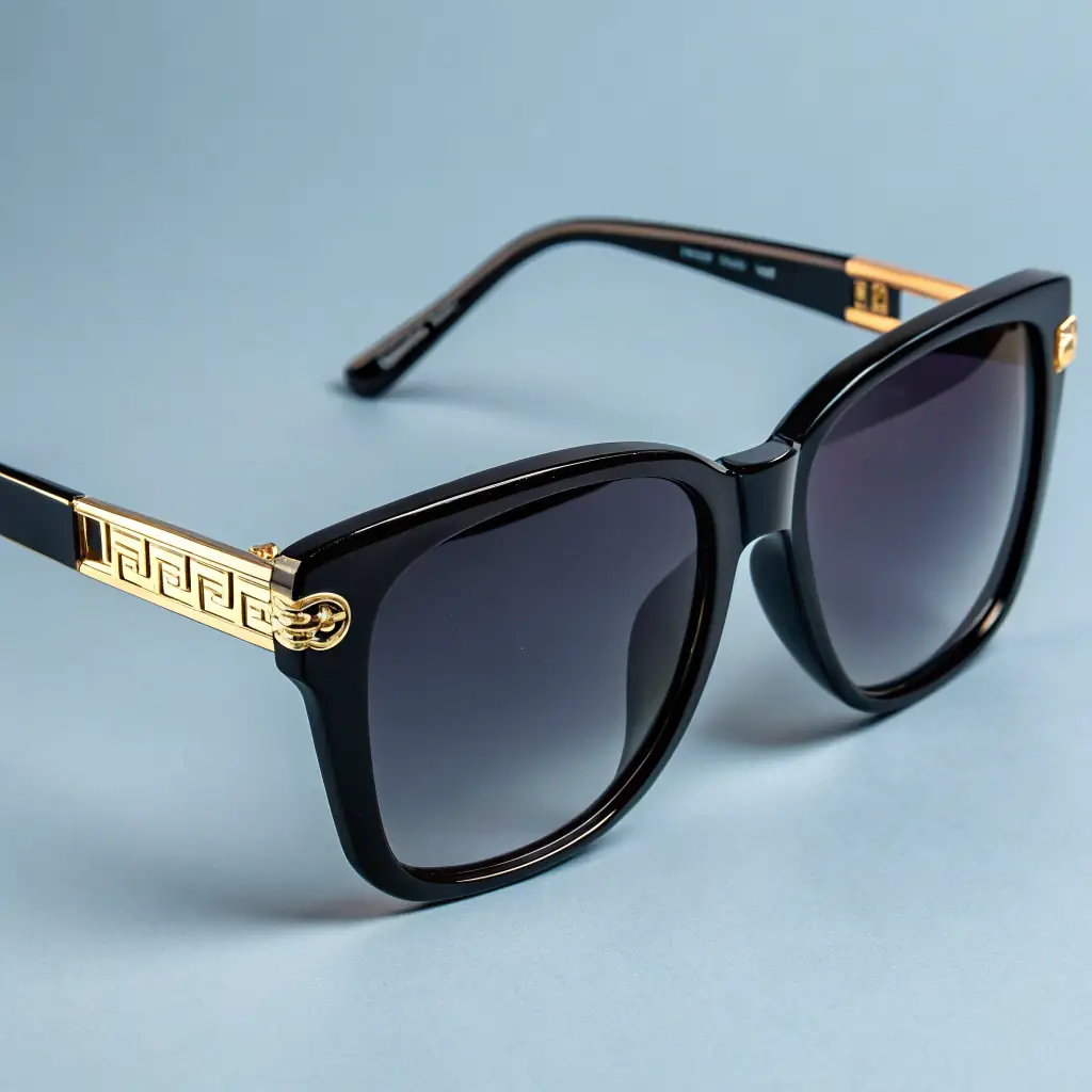 Gold Foil Sunglasses